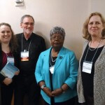 (Third from left) Martel Montgomery awarding inaugural David Montgomery Prize