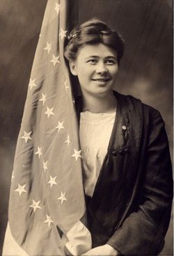 Ana K Clemenc, 25 year old socialist and labor activist, helped to organize the party to counter the gloom that strike opponents suggested was the result of the strike. 
