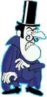 Snidely is the Donald Trump of the 2016 election in a cartoonish representation of spectacle politics.