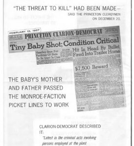 The film used a baby's death to associate unions with violence.